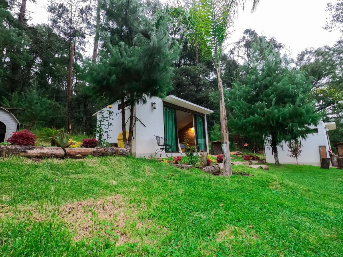 Romanticas Cabañas En Bosque Acaxochitlán Exterior foto