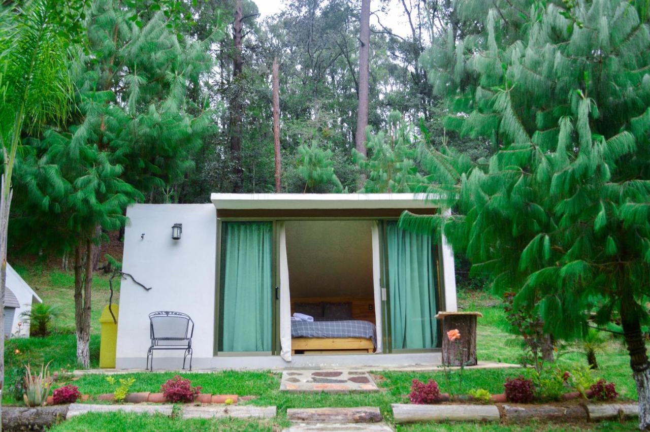 Romanticas Cabañas En Bosque Acaxochitlán Exterior foto