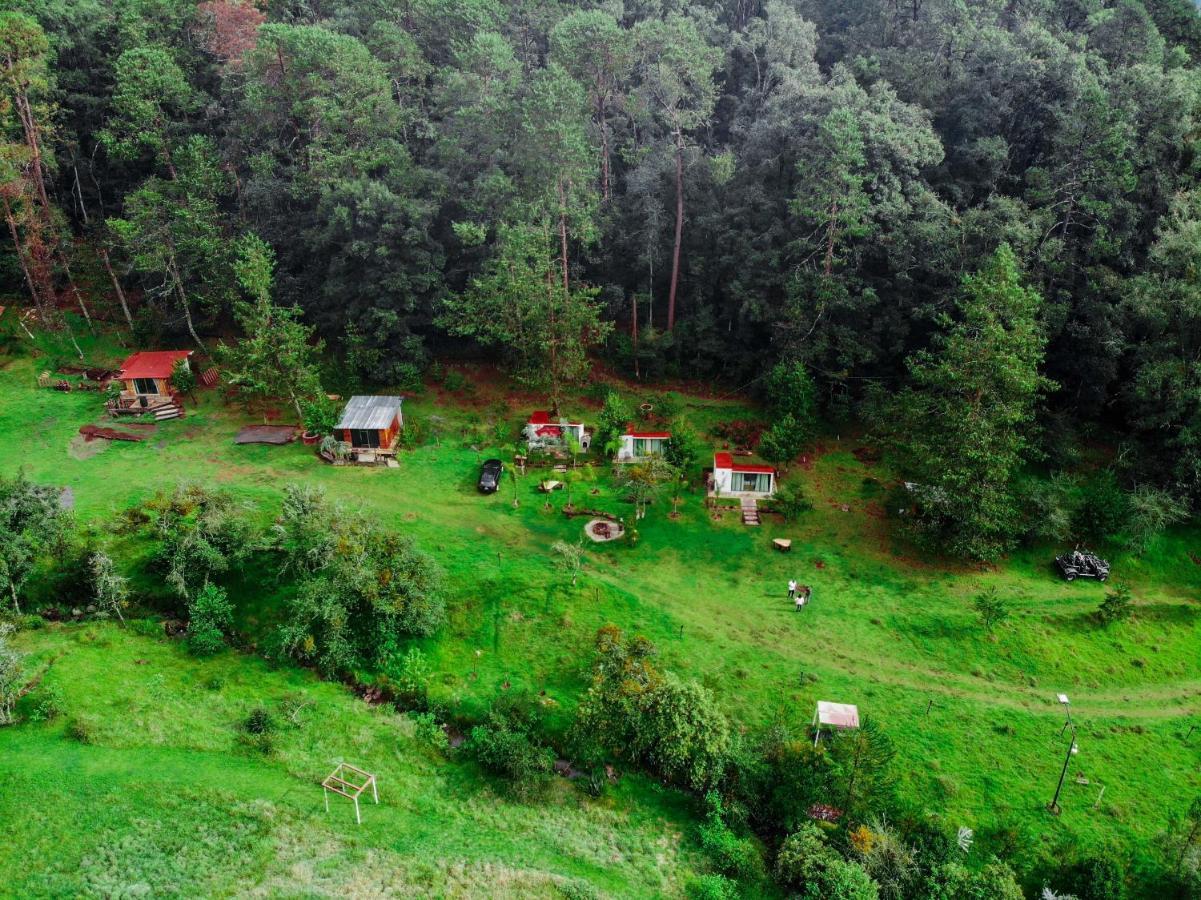 Romanticas Cabañas En Bosque Acaxochitlán Exterior foto
