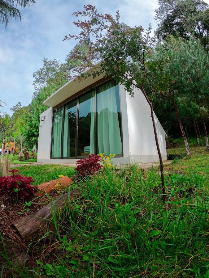 Romanticas Cabañas En Bosque Acaxochitlán Exterior foto