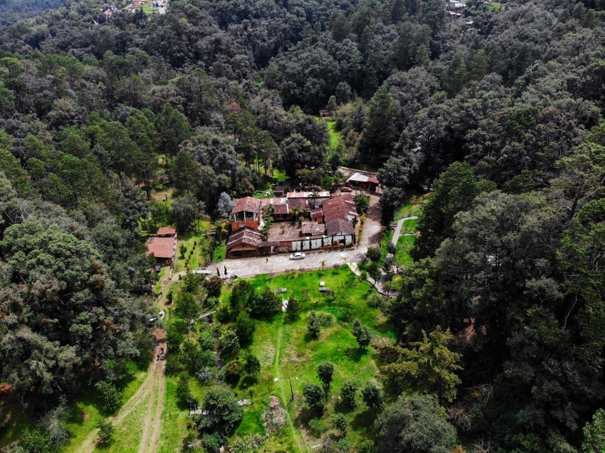 Romanticas Cabañas En Bosque Acaxochitlán Exterior foto